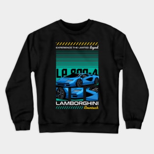 Lambo Countach Car Crewneck Sweatshirt